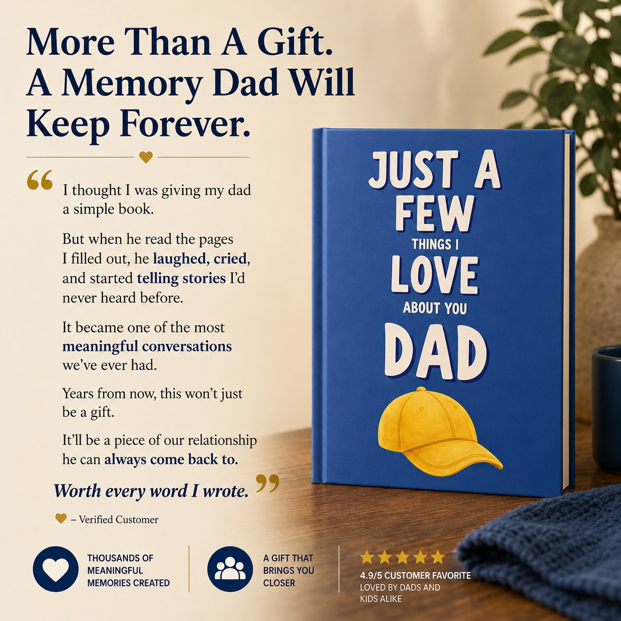Just A Few Things I Love About You, Dad